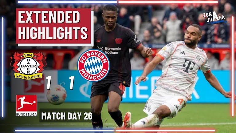 Hasil Bayern Munchen vs Leverkusen 1-1: Die Roten Selamat dari Kekalahan Meski Main 9 Pemain