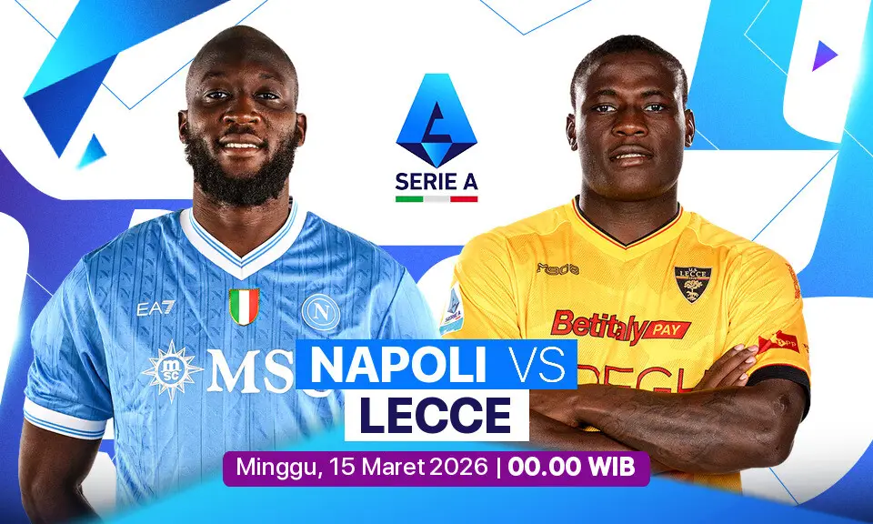 Prediksi Napoli vs Lecce 15 Maret 2026